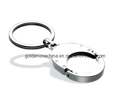 Llavero de metal grabado en forma de estrella personalizado
