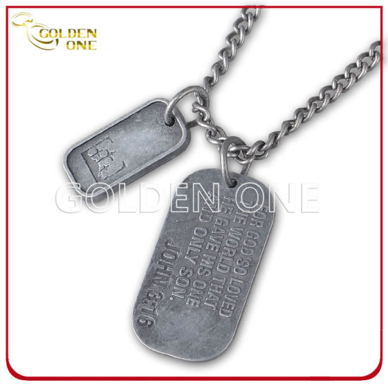 Diseño único Aleación de zinc Antigua astilla Tallo de perro