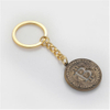 Llavero antiguo del recuerdo del metal de Bitcoin del oro del diseño personalizado