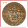 Regalo de promoción Custom Metal Latón Antiguo Chapado Aallio Militar Moneda de souvenir