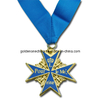 Medalla deportiva de esmalte suave ahuecada troquelada personalizada
