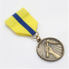 Medalla de metal de esmalte suave de deporte en relieve 3D personalizado de suministro de fábrica
