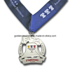 Medalla de recuerdo cromada grabada personalizada