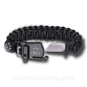 Cuerda de cierre ajustable fácil de la amistad para hombre, hebillas de arranque de fuego táctico, herramientas, pulsera de supervivencia de Paracord con brújula
