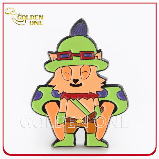 Venta caliente Diseño personalizado Esmalte duro Metal Pin de solapa
