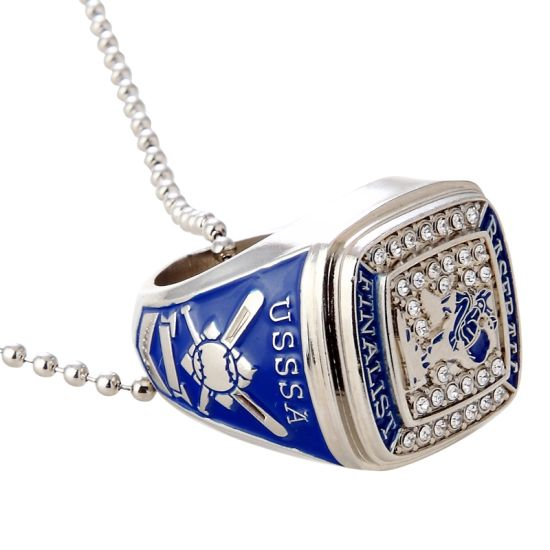 Moda personalizada de alta calidad campeones anillos dedo