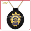 Regalo de souvenirs Logotipo personalizado 3D Chapado en oro Navy Esmalte de seguridad de esmalte militar Militar Metal Policía Insignia